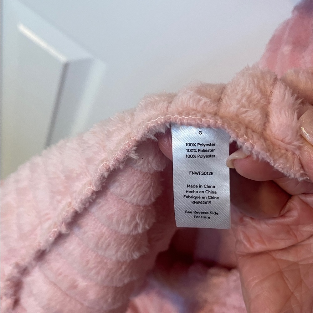 Nine West Ribbed Plush Robe -Size Large-new - Picture 7 of 7